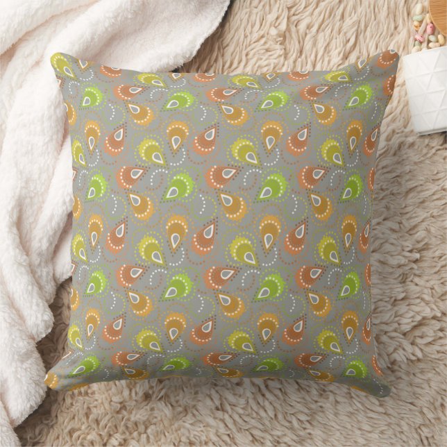 Paisley pattern. throw pillow (Blanket)