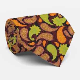 Paisley Pattern Tie