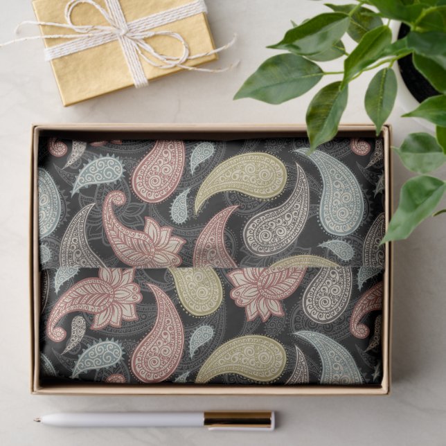 Paisley Pattern  Tissue Paper (Gift)