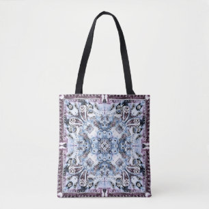 Paisley pattern: watercolor, hand-drawn shawl desi tote bag