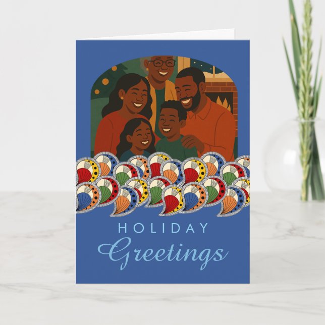 Paisley Petal Rhythm - Add Your Photo Card (Front)