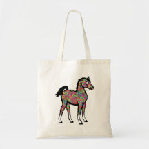 Paisley Pony Logo Tote