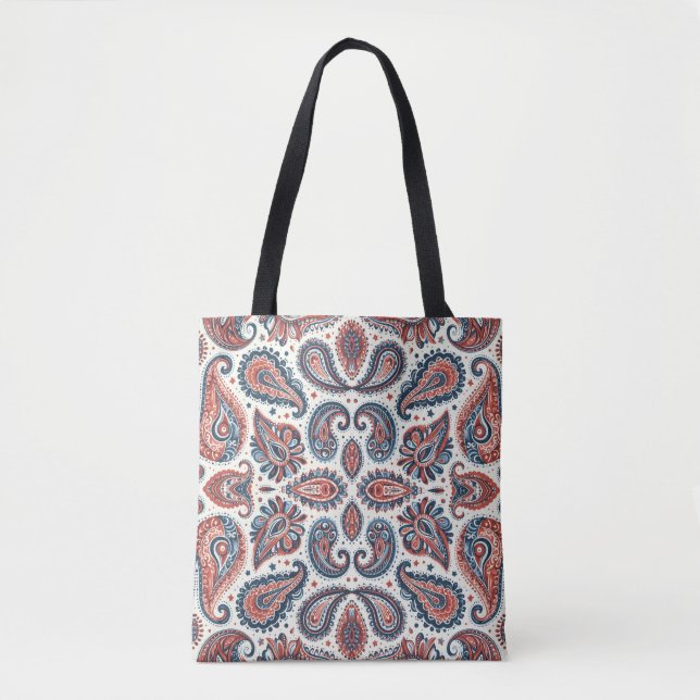 Paisley Pride Tote Bag (Front)