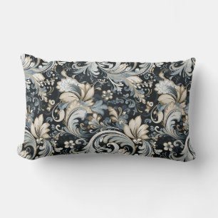 Paisley Print Lumbar Pillow