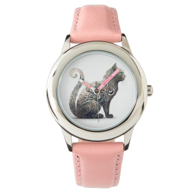 Paisley Profile Cat Watch (Front)