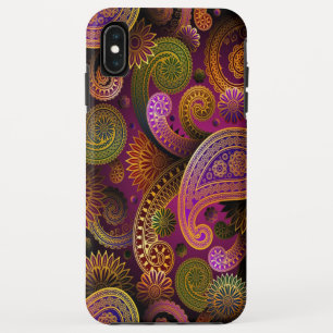 Paisley Purple iPhone XS Max Case