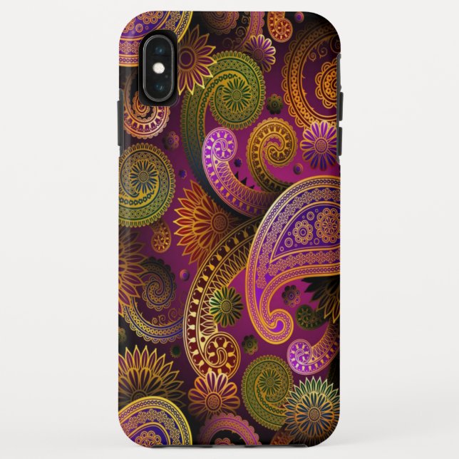 Paisley Purple Case-Mate iPhone Case (Back)