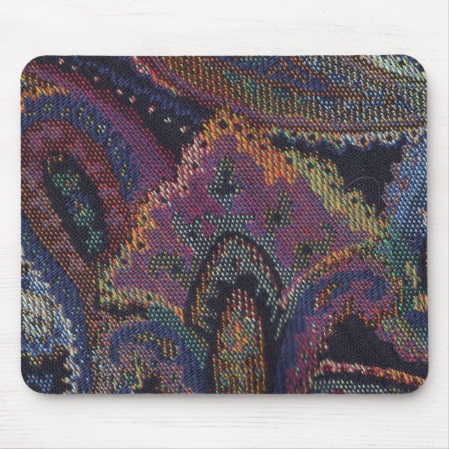 Paisley Purple Mouse Pad (Front)