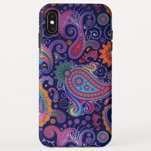 Paisley Purple Pink iPhone XS Max Case