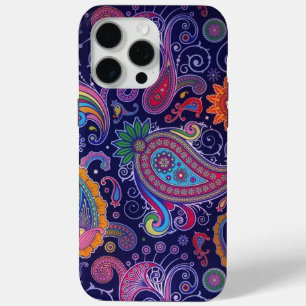 Paisley Purple pink iPhone 15 Pro Max Case