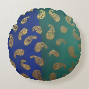 Paisley Round Pillow
