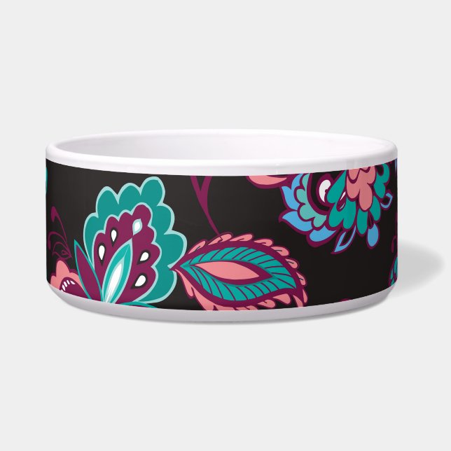 Paisley Stripe: Black Decorative Seamless (Front)