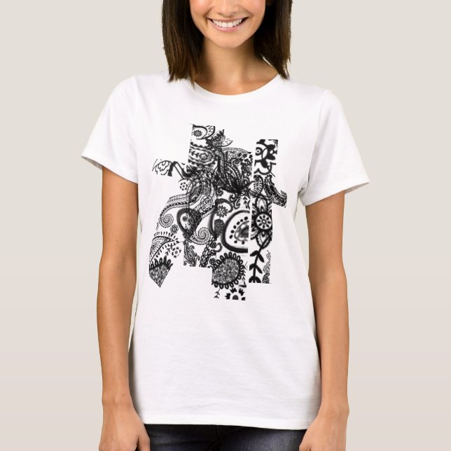 Paisley Stripes T-Shirt (Front)