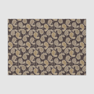 Paisley style background tissue paper