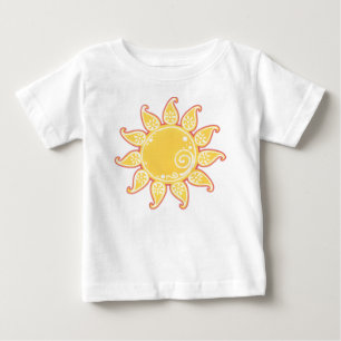 Paisley Sun Baby Shirt