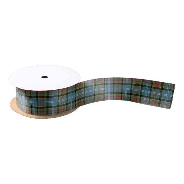 Paisley Tartan Satin Ribbon (Spool)