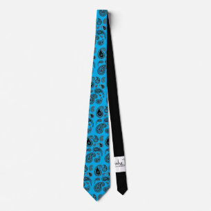 Paisley Turq 101 Tie