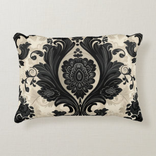 Paisley, Victorian, Gothic Accent Pillow