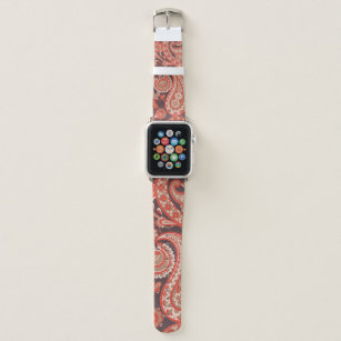 Paisley vintage seamless pattern. Fantastic flower Apple Watch Band