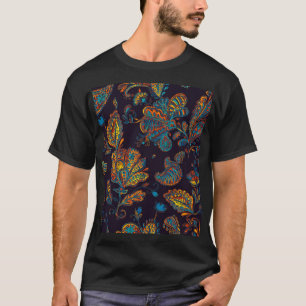 Paisley watercolor: floral pattern tile T-Shirt