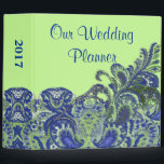 Paisley Wedding Planner Binder<br><div class="desc">Apple Green and Black Damask This next menu choice is printed on letterhead and therefore is only printed on the front - the back will be just the plain paper with no colour or designs - that's the disadvantage - the advantage would be the size (8.5 x 11) Now this...</div>