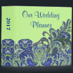 Paisley Wedding Planner Binder<br><div class="desc">Apple Green and Black Damask This next menu choice is printed on letterhead and therefore is only printed on the front - the back will be just the plain paper with no colour or designs - that's the disadvantage - the advantage would be the size (8.5 x 11) Now this...</div>