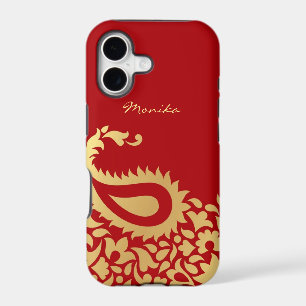 Paisleys Indian Red iPhone 5 Cover