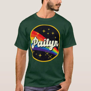 Paityn Rainbow In Space Vintage Style T-Shirt