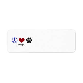 Paix, amour, adoption