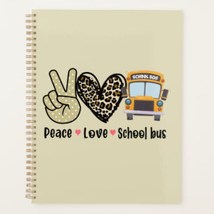 Paix, Amour, Bus scolaire
