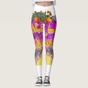 Paix, Amour, Leggings Pickleball