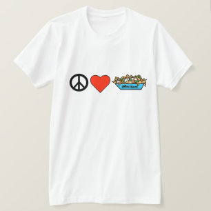 Paix, Amour, T-shirt Nachos