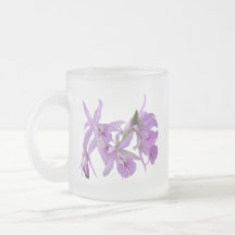 Paix, Be Still floral orchidée mug