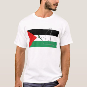 PAIX DANS LE T-SHIRT DE LA PALESTINE -