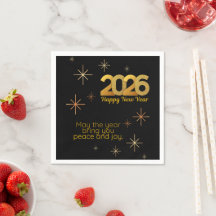Paix et Joie 2026 Serviette en Papier