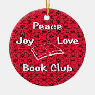 paix, joie, amour, ornement club livre