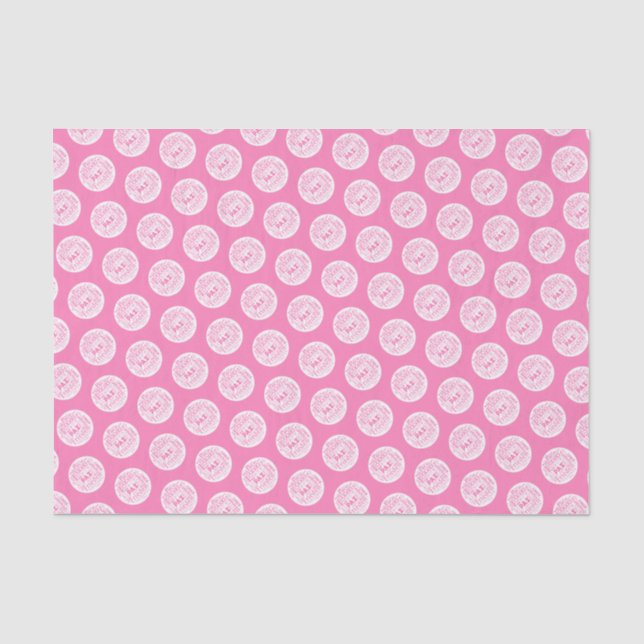 Paix multi rose de langues de papier de soie de (Recto)