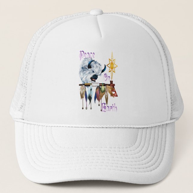Paix sur des casquettes de la terre (Devant)