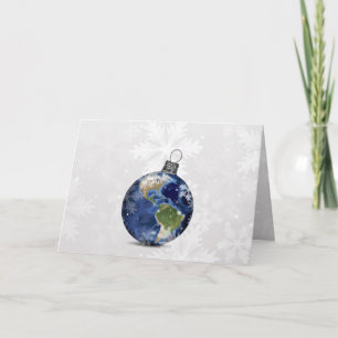 Paix sur terre Carte de Noël d'entreprise