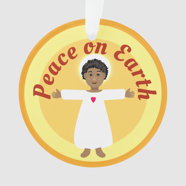 Paix sur Terre Jésus et enfants du monde (devant)