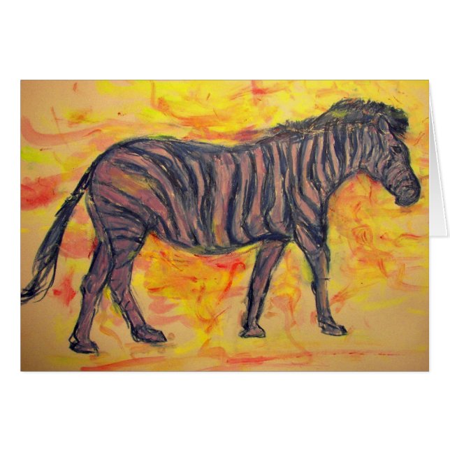 Paix zébrée (Devant horizontal)