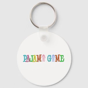 Pajama Game Keychain