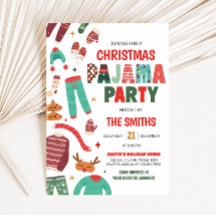 Pajama Holiday Christmas Party