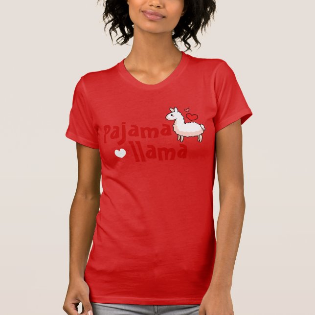 Pajama Llama Pajama Top (Front)