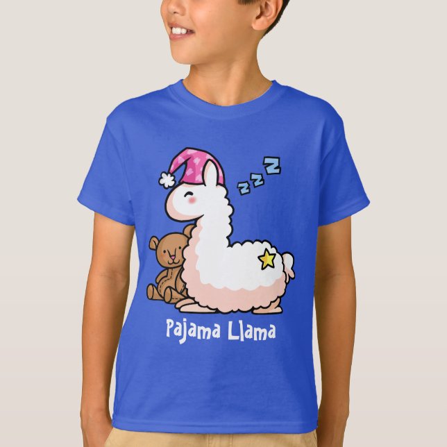 Pajama Llama T-Shirt (Front)