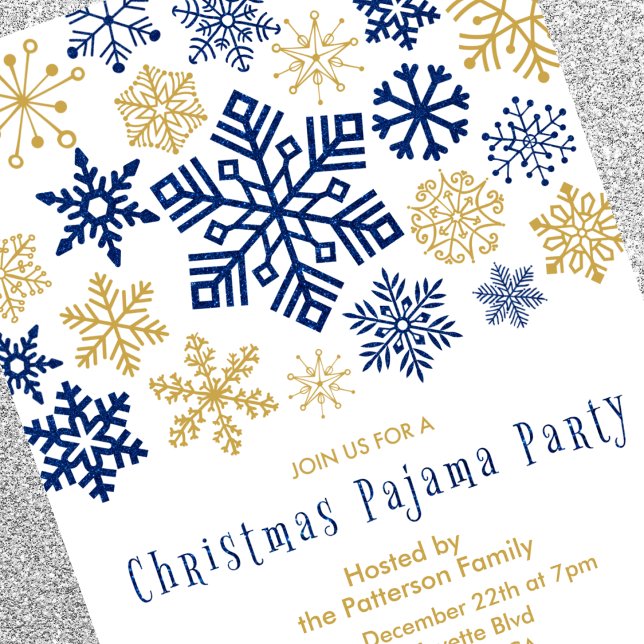 Pajama party invitation for adults (Creator Uploaded)