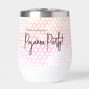 Pajama Party Pastel Polka Dots Modern