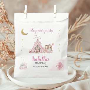 Pajama Party Sleepover Party Favour Bag