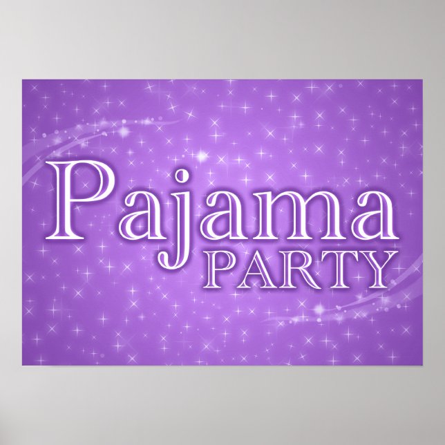 pajama party : starshine poster (Front)