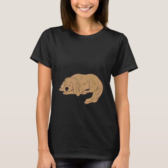 Pajamas Child  Snooze Light  Golden Retriever  Sle T-Shirt (Front)